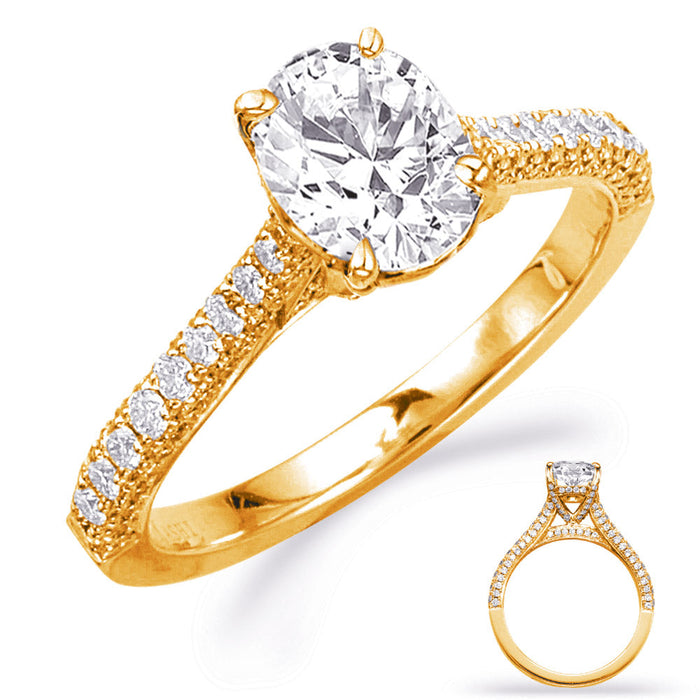 Yellow Gold Engagement Ring