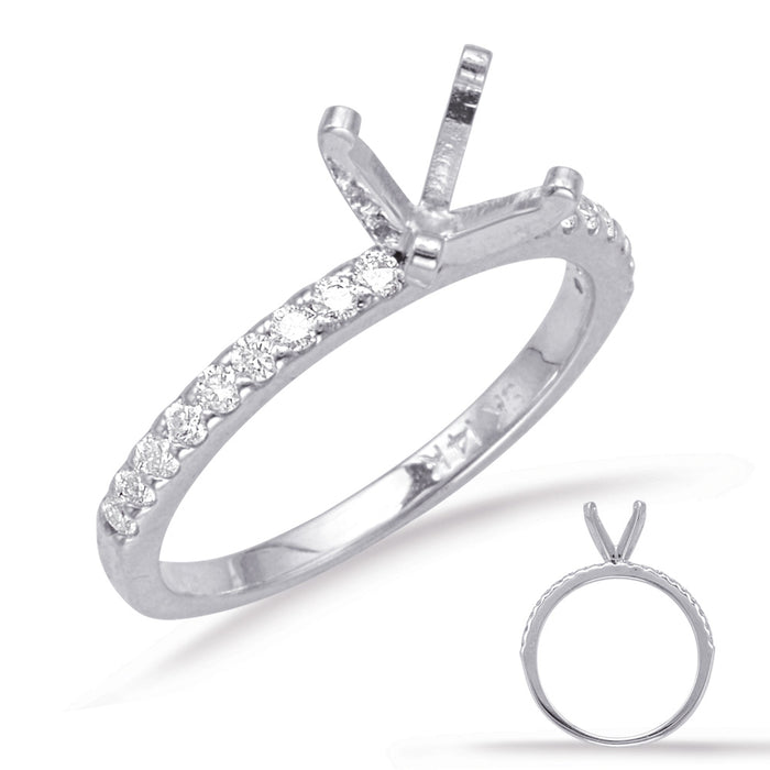 White Gold Engagement Ring