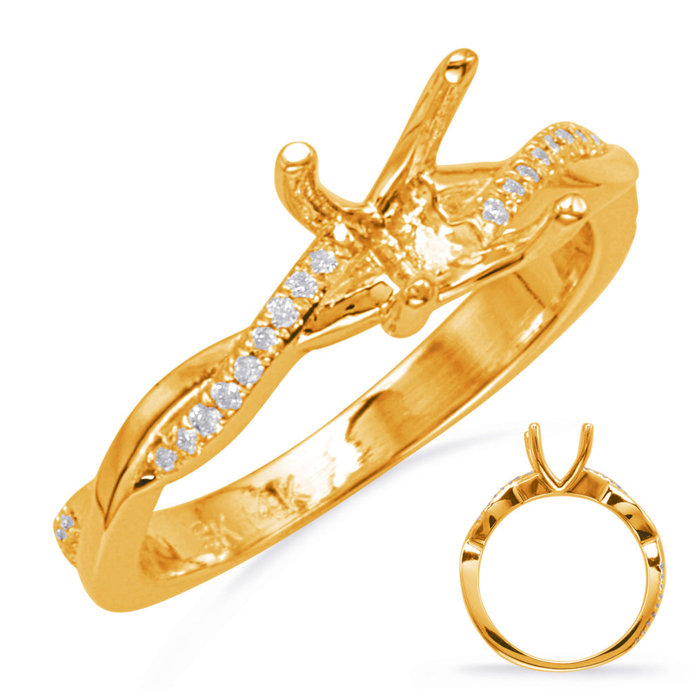 Yellow Gold Engagement Ring
