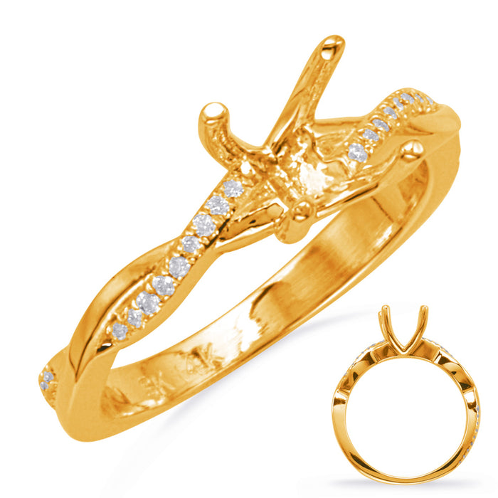 Yellow Gold Engagement Ring