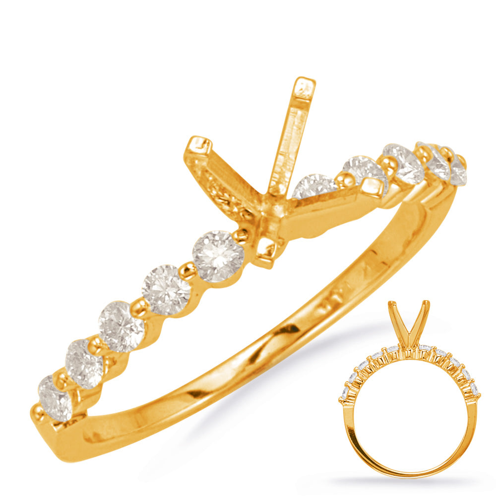 Yellow Gold Engagement Ring