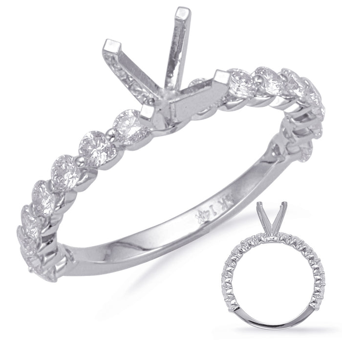 White Gold Engagement Ring
