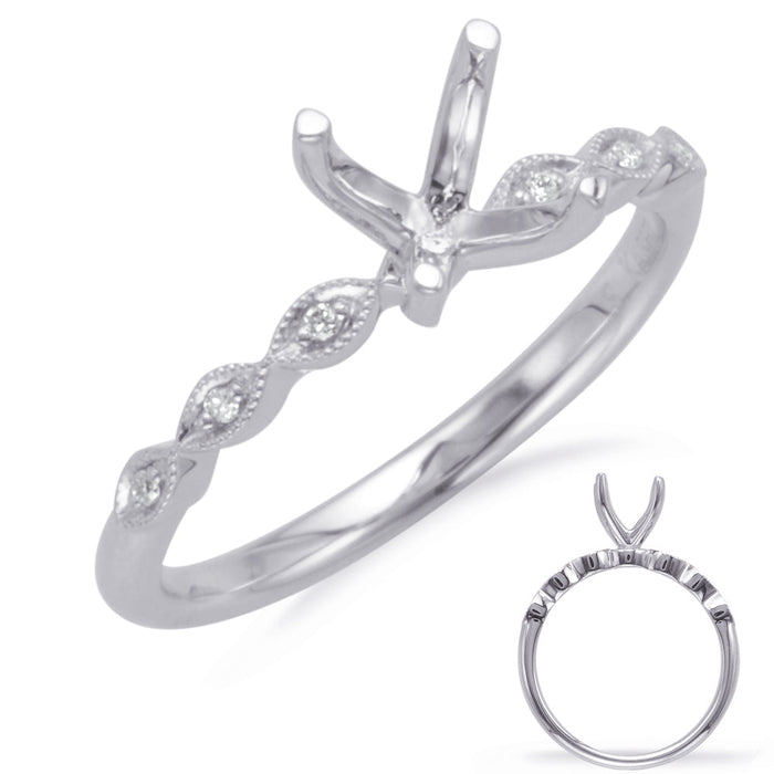 White Gold Engagement Ring