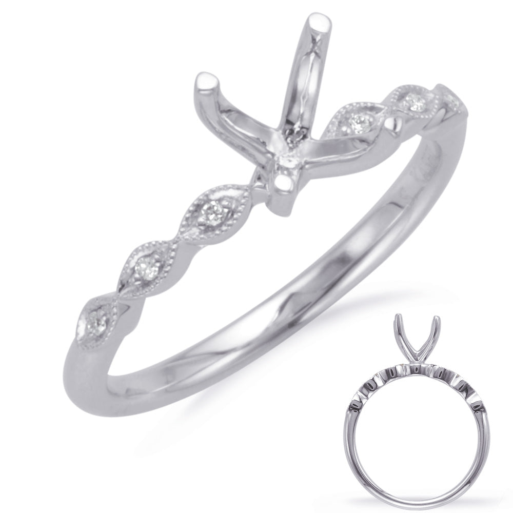 White Gold Engagement Ring