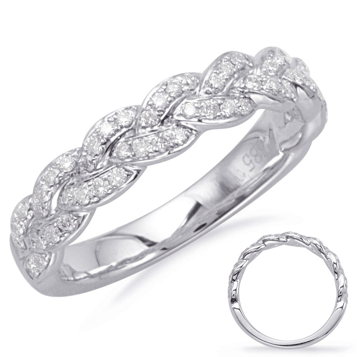 White Gold Matching Band