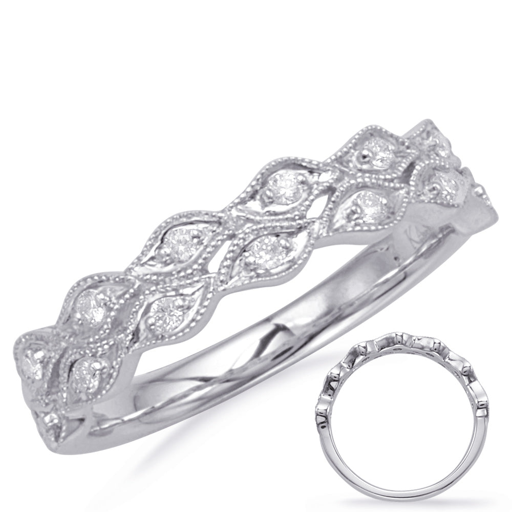 White Gold Matching Band