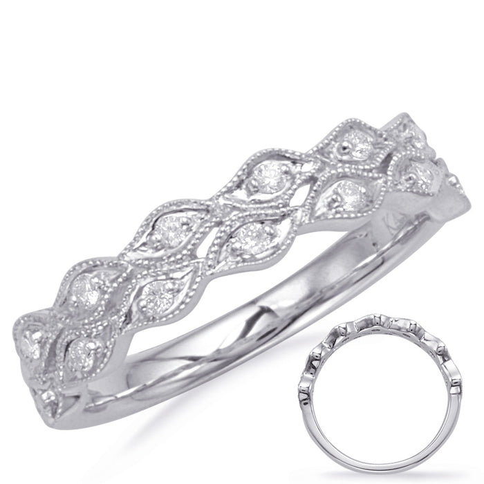 White Gold Matching Band