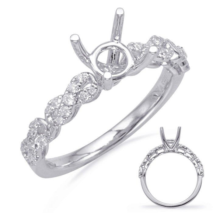 White Gold Engagement Ring