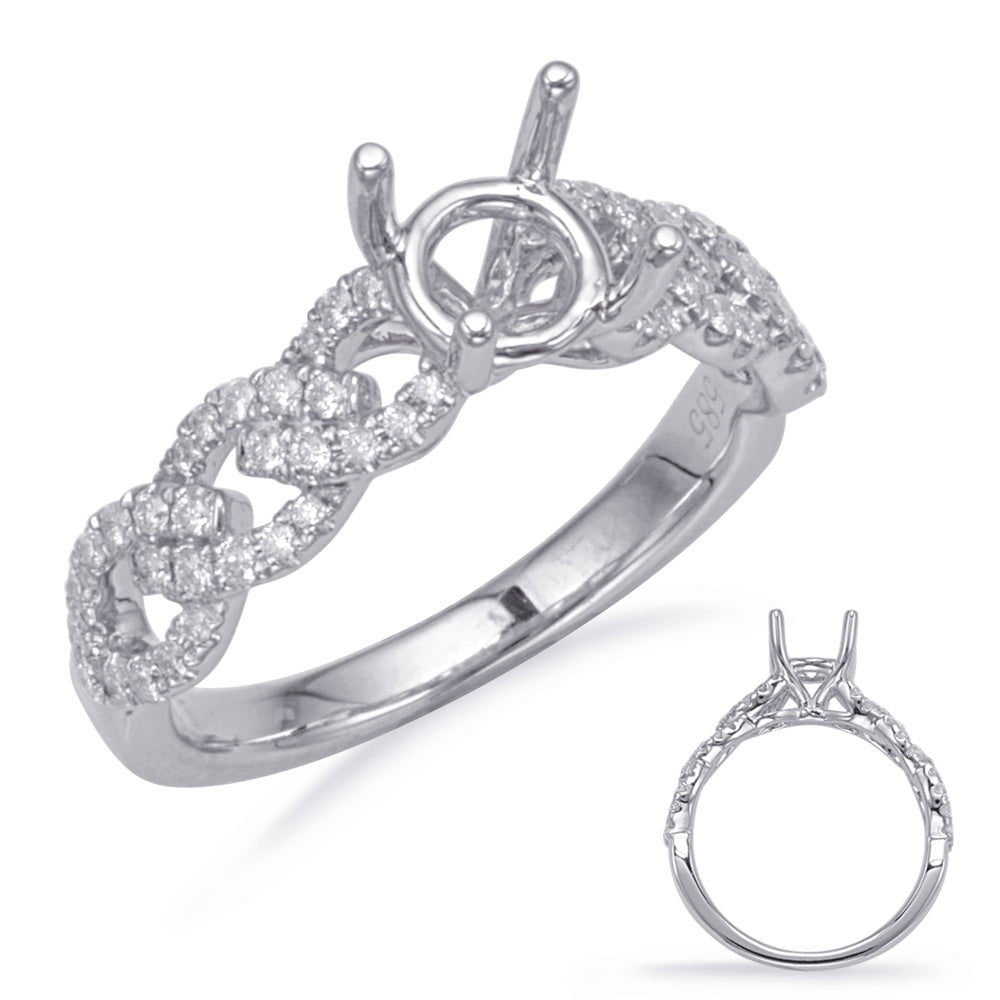White Gold Engagement Ring