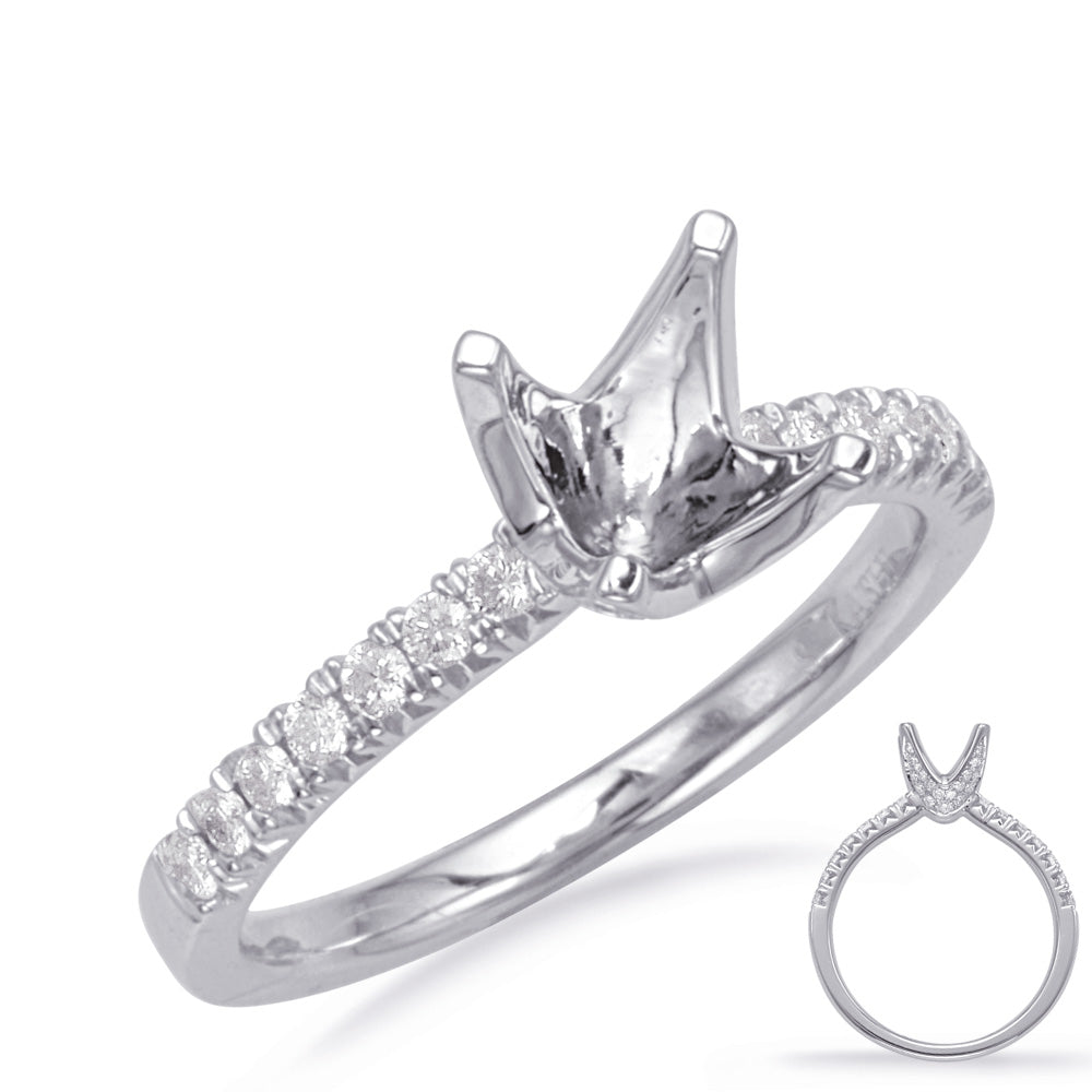 White Gold Engagement Ring