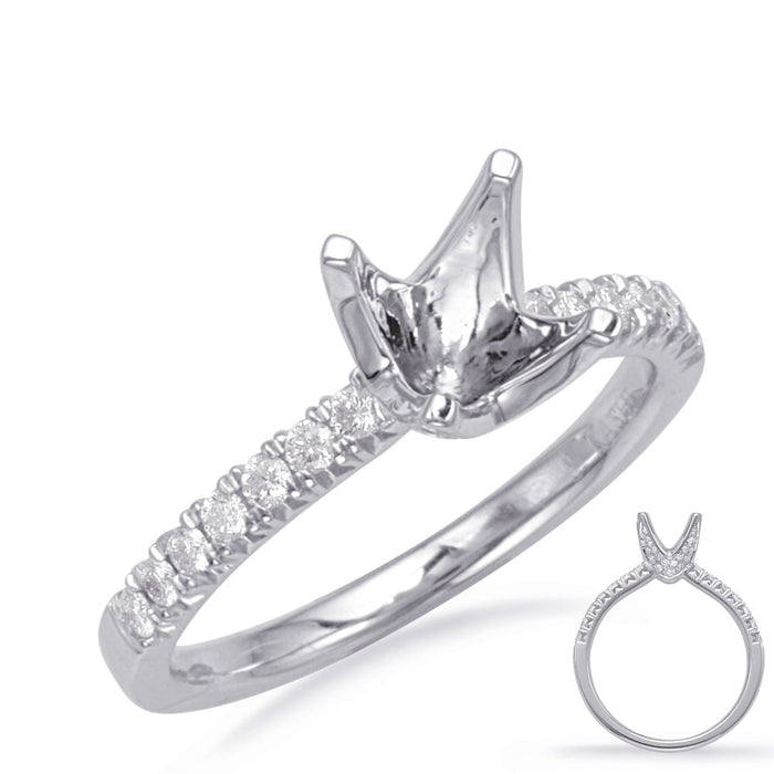 White Gold Engagement Ring