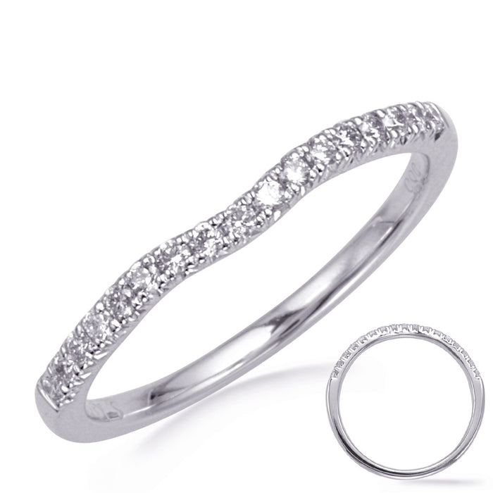 White Gold Wedding Band