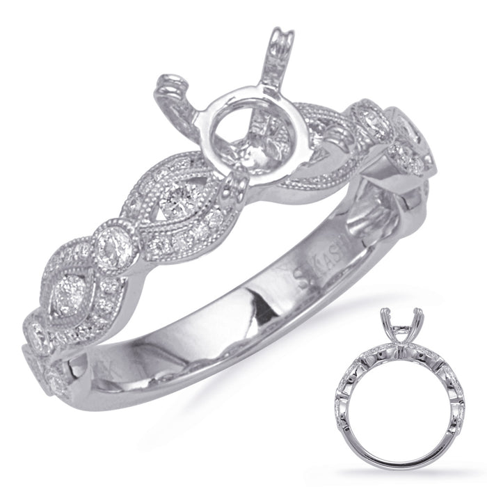 White Gold Engagement Ring