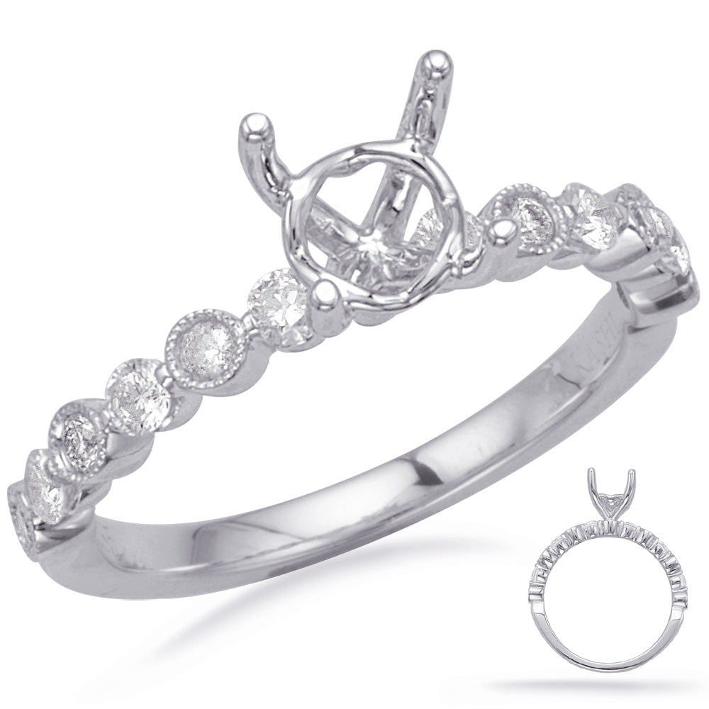 White Gold Engagement Ring