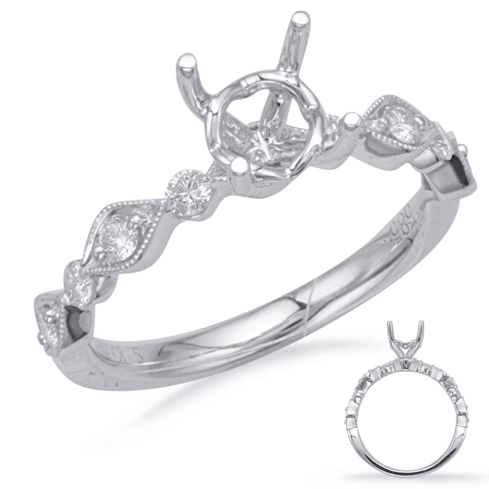 White Gold Engagement Ring