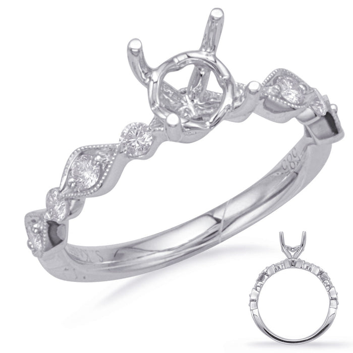 White Gold Engagement Ring