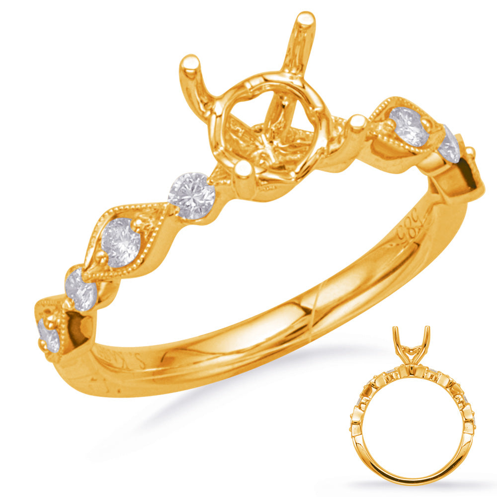 Yellow Gold Engagement Ring