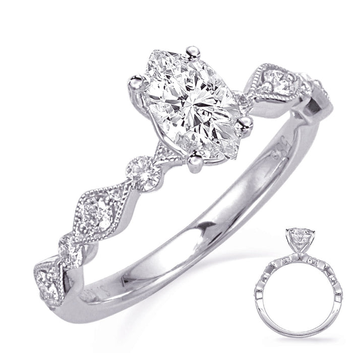 White Gold Engagement Ring