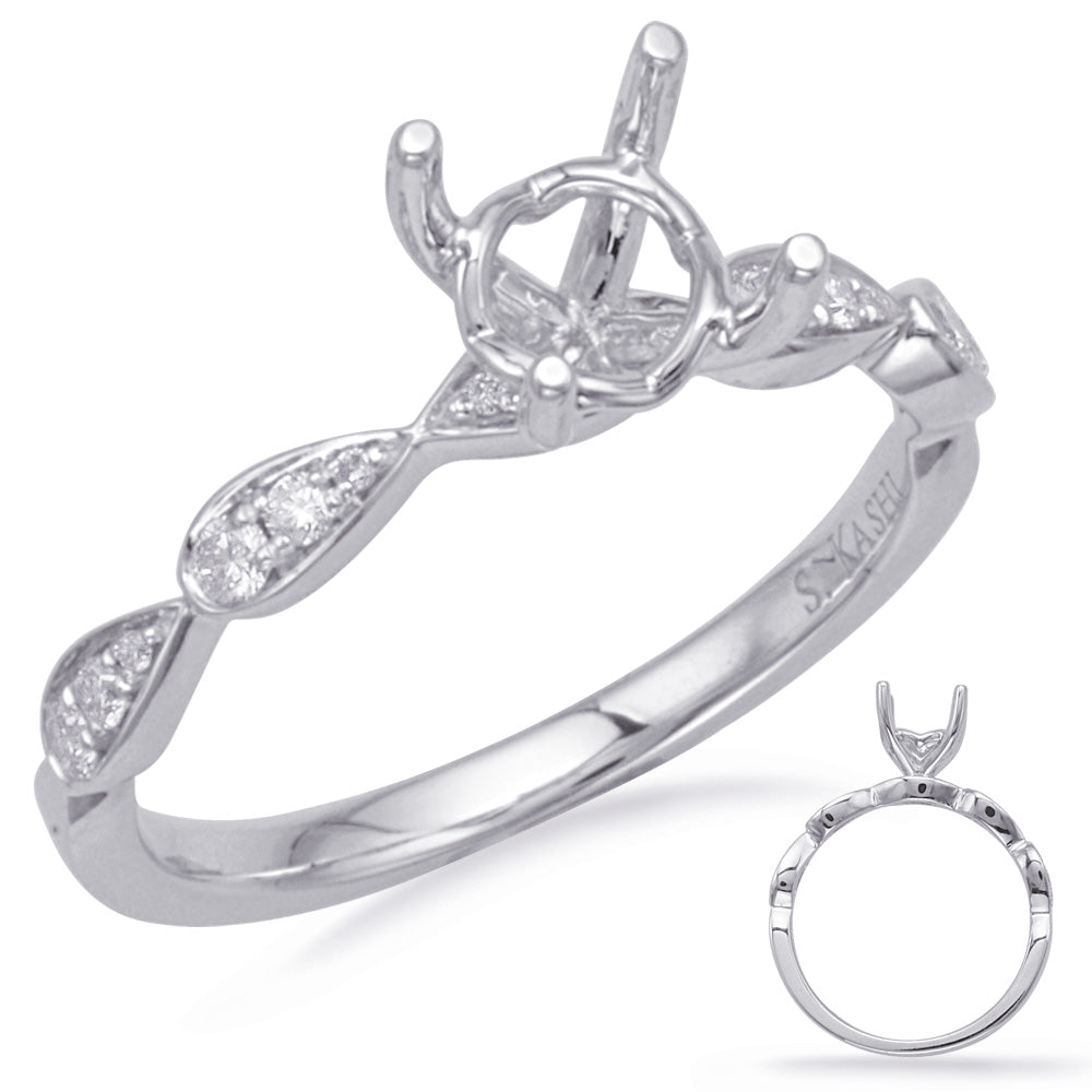 White Gold Engagement Ring