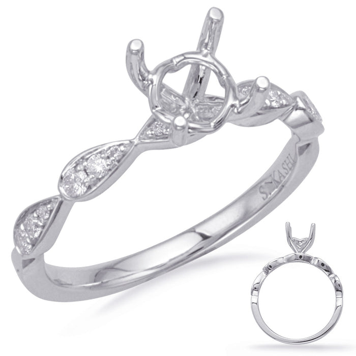 White Gold Engagement Ring