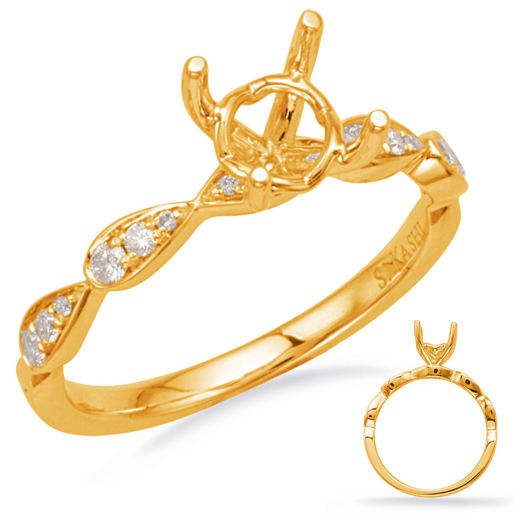Yellow Gold Engagement Ring