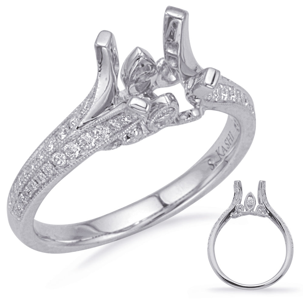 White Gold Engagement Ring