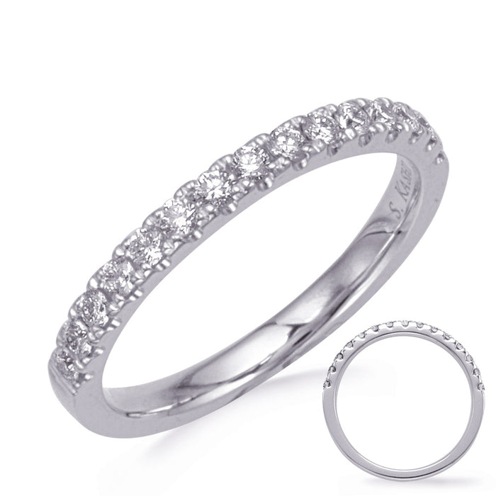 White Gold Wedding Band
