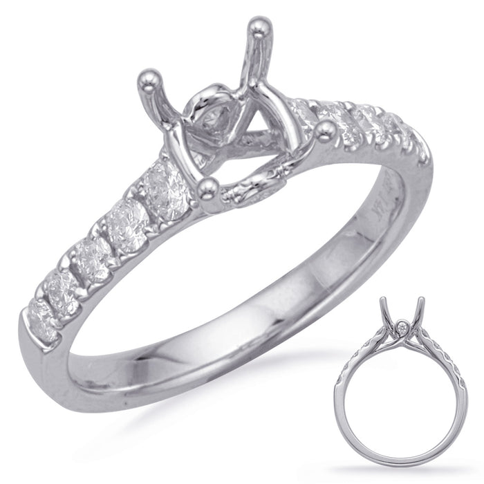 White Gold Engagement Ring