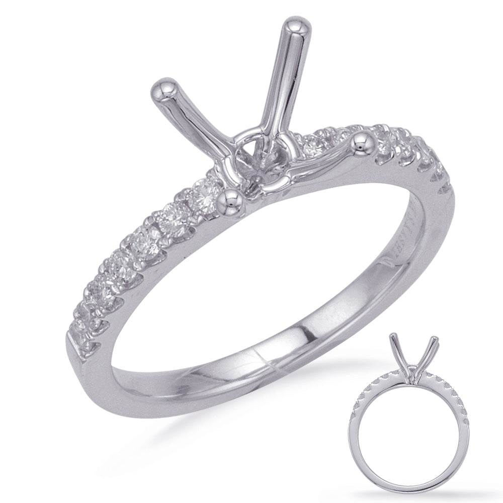 White Gold Engagement Ring