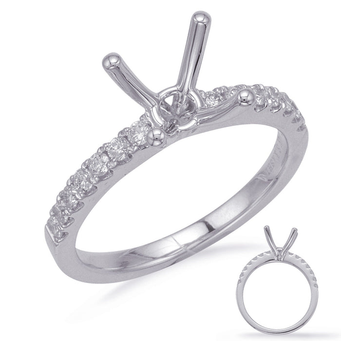 White Gold Engagement Ring