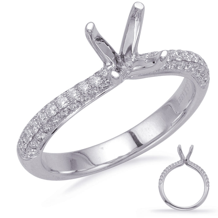 White Gold Engagement Ring