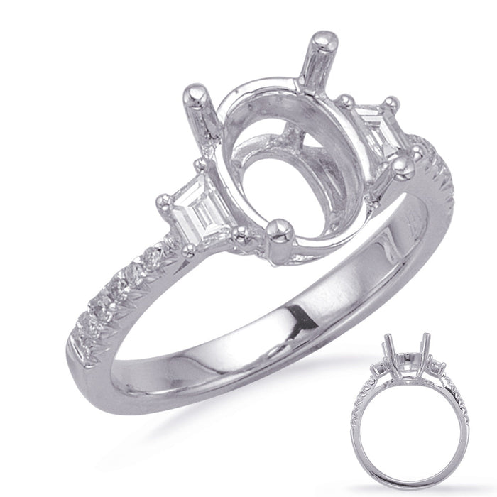 White Gold Engagement Ring