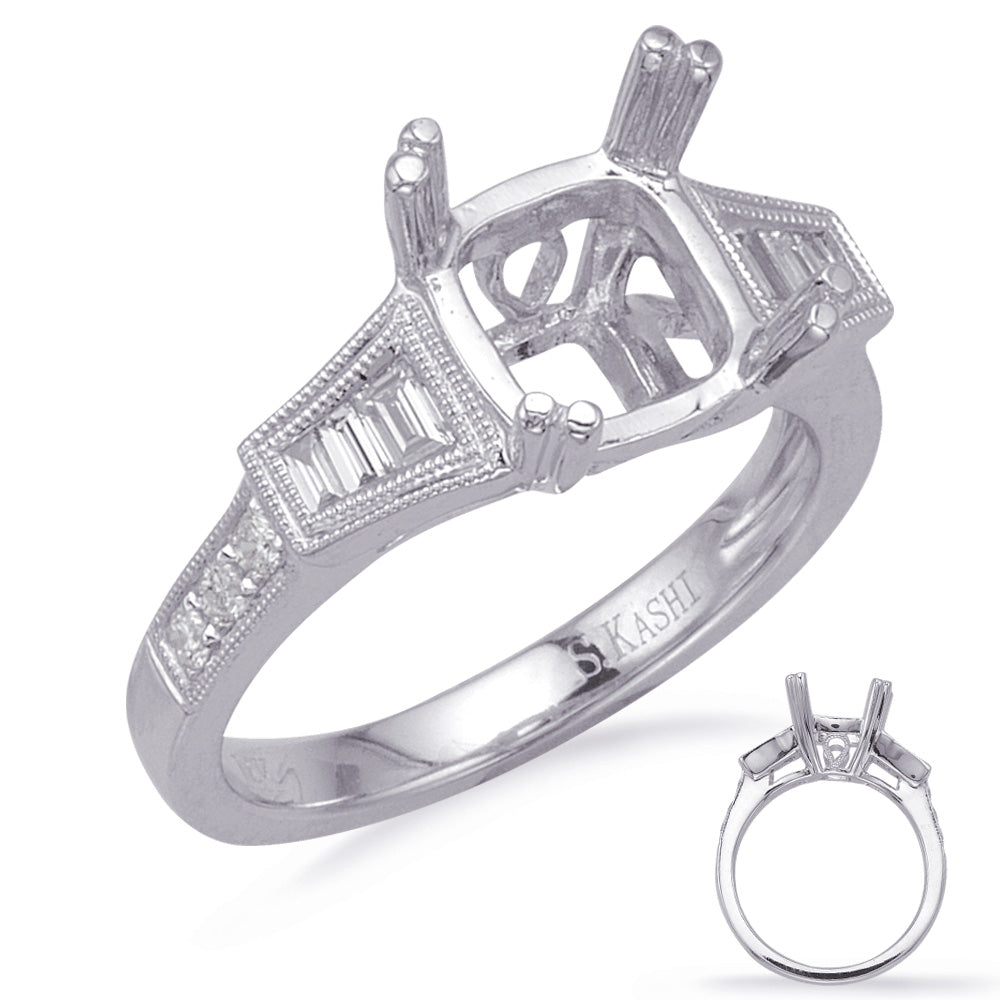 White Gold Engagement Ring