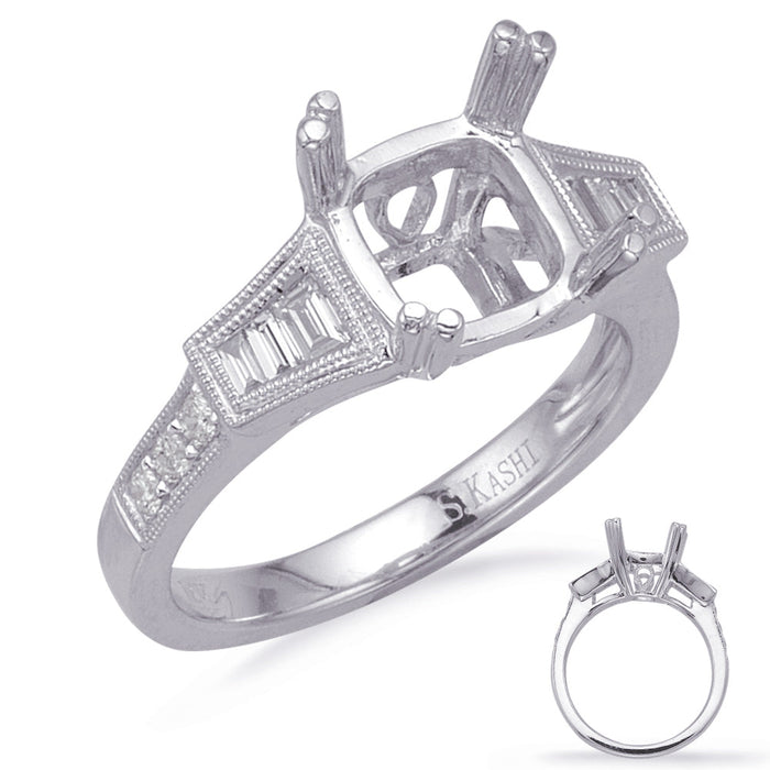 White Gold Engagement Ring