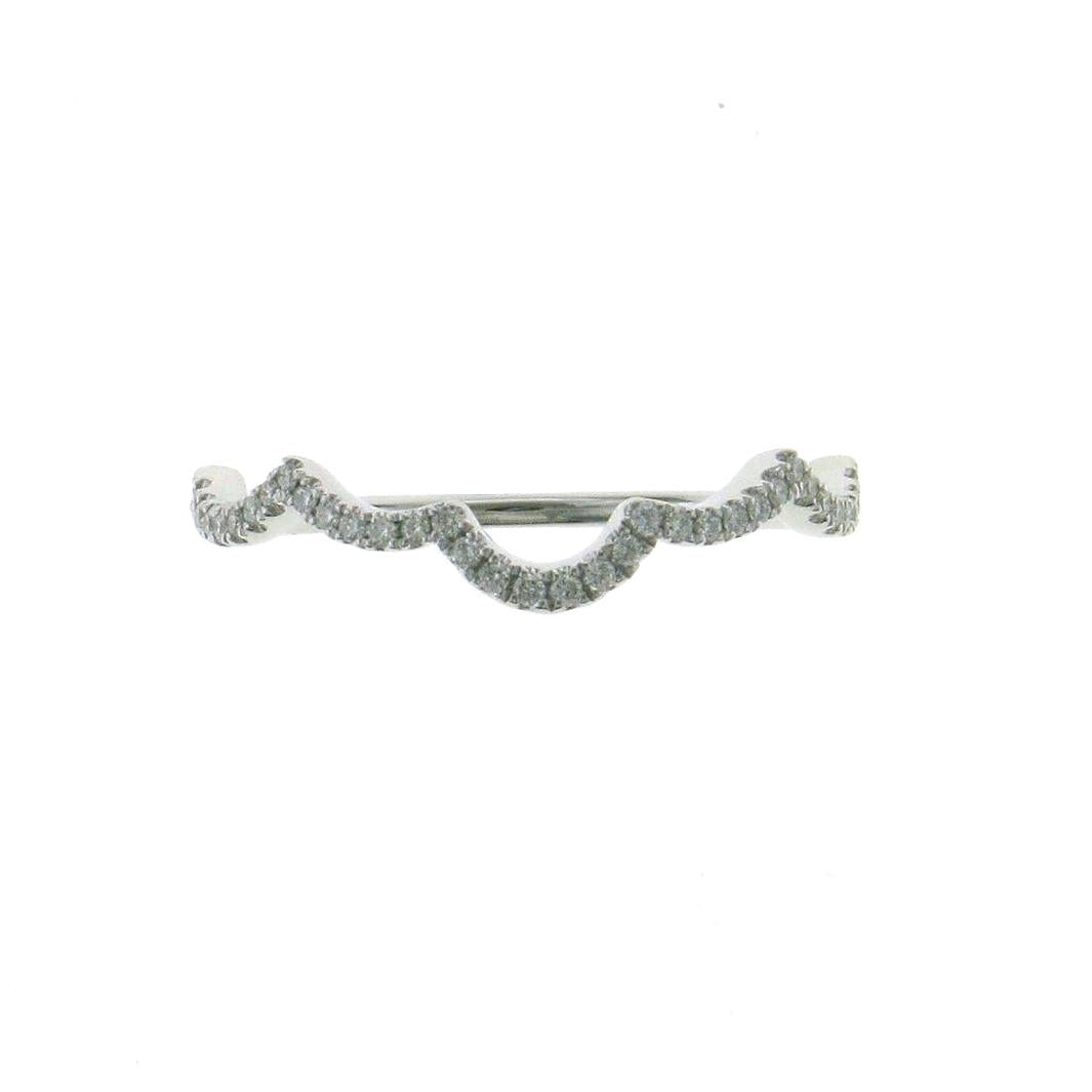 White Gold Wedding Band