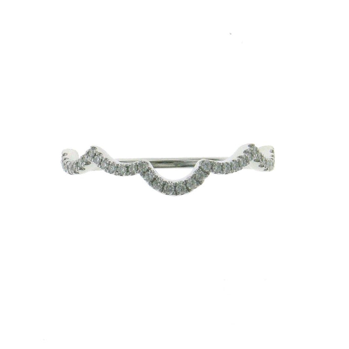 White Gold Wedding Band