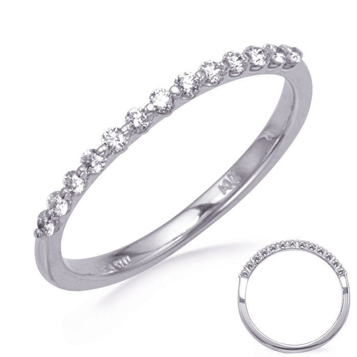 White Gold Wedding Band