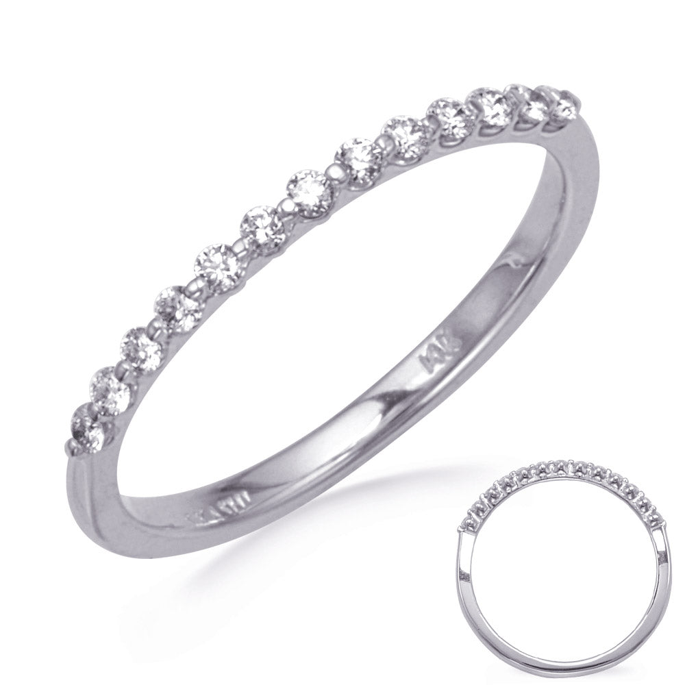 White Gold Wedding Band