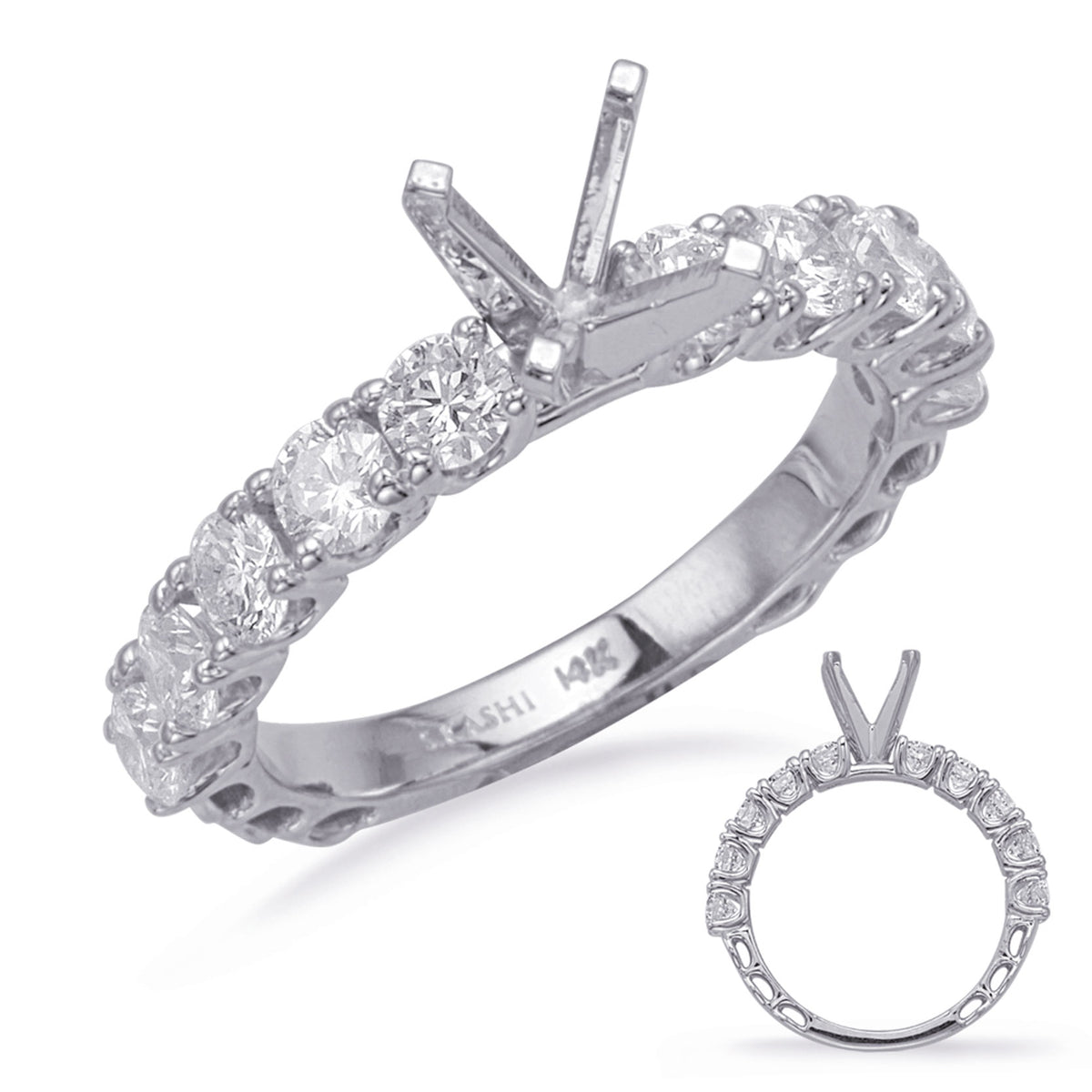White Gold Engagement Ring
