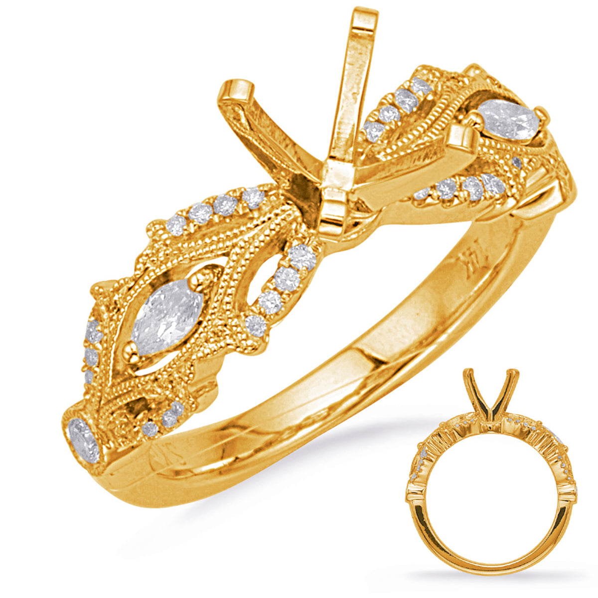 Yellow Gold Engagement Ring