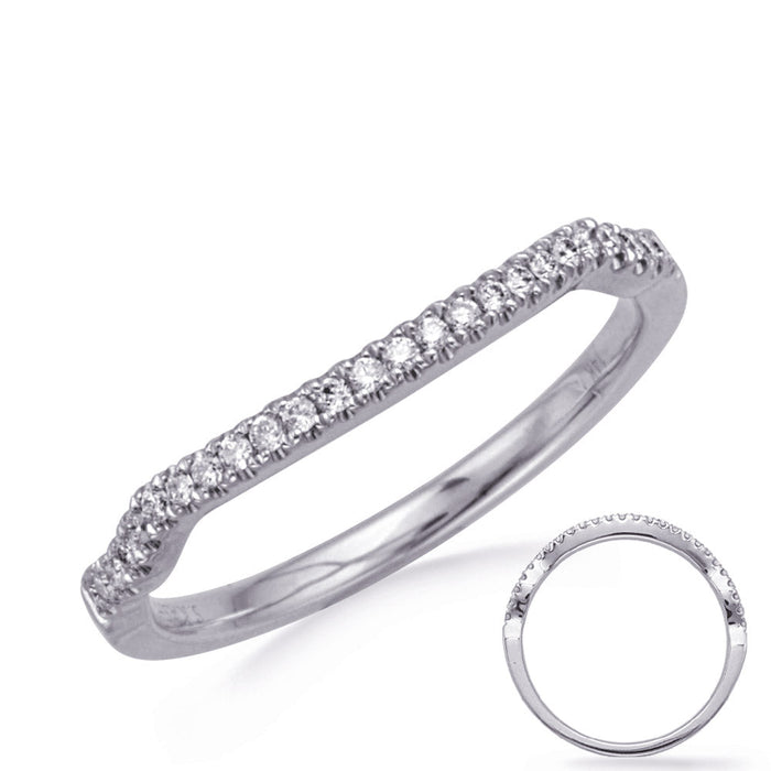 White Gold Diamond Matching Band