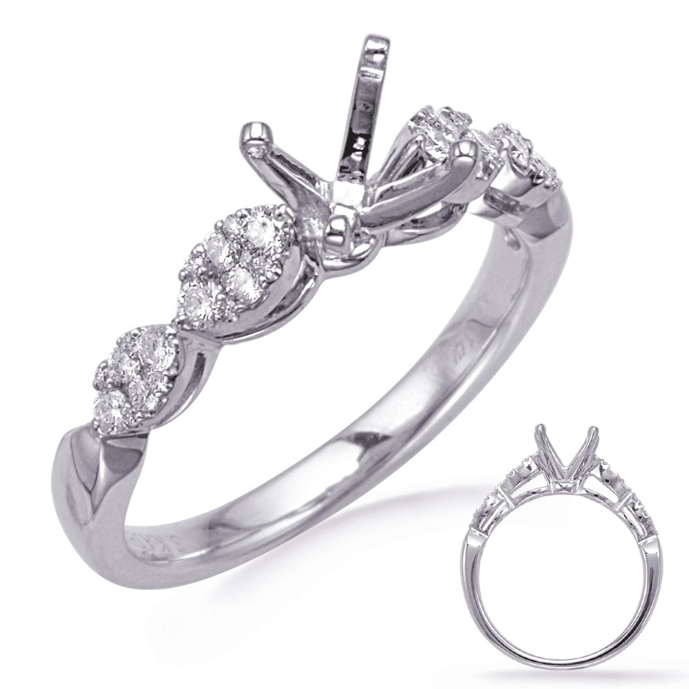 White Gold Engagement Ring