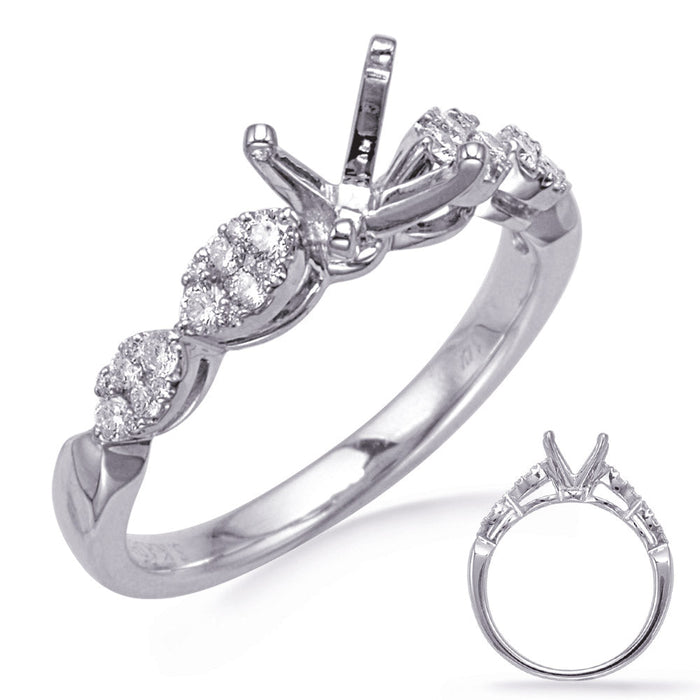 White Gold Engagement Ring
