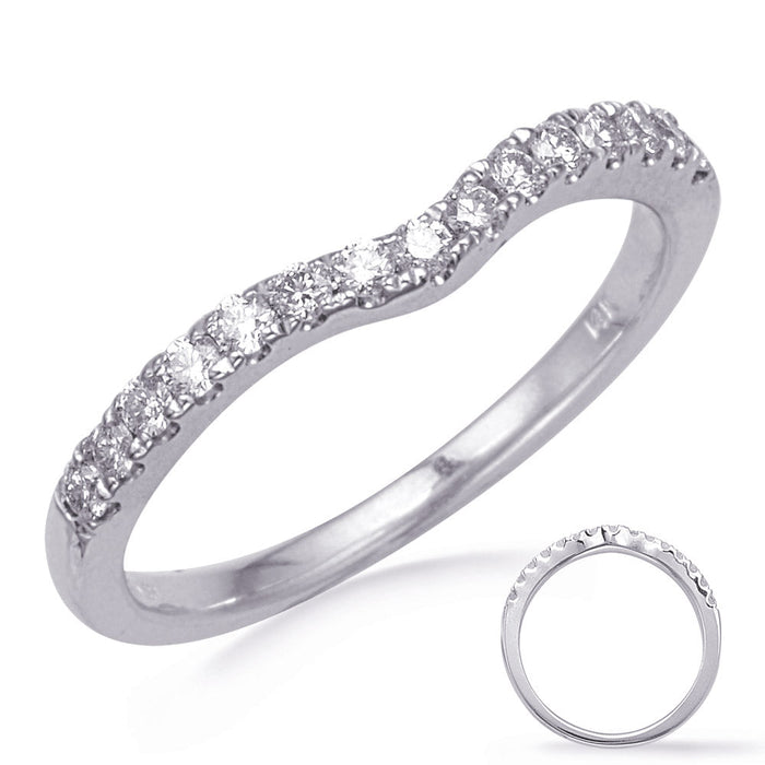 White Gold Diamond Wedding Band