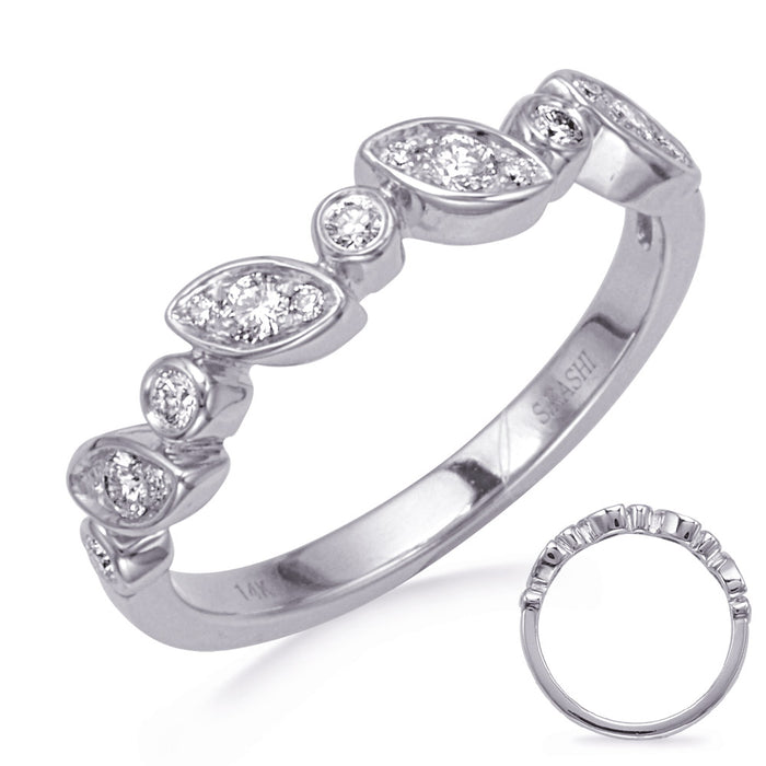 White Gold Diamond Wedding Band
