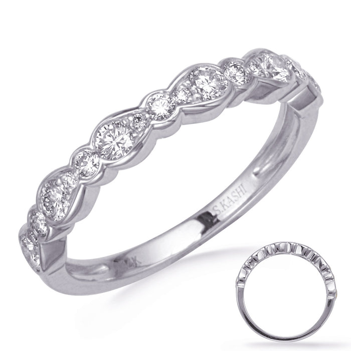 White Gold Diamond Wedding Band