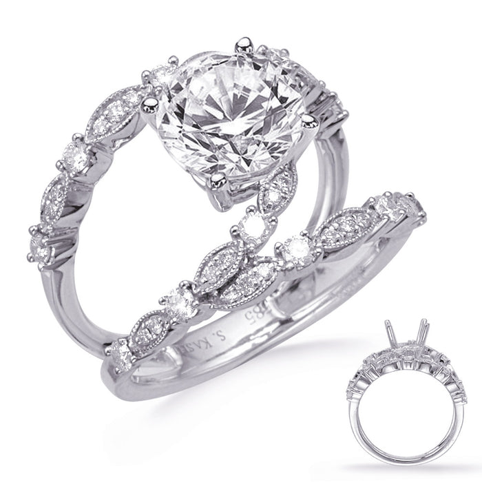 White Gold Engagement Ring