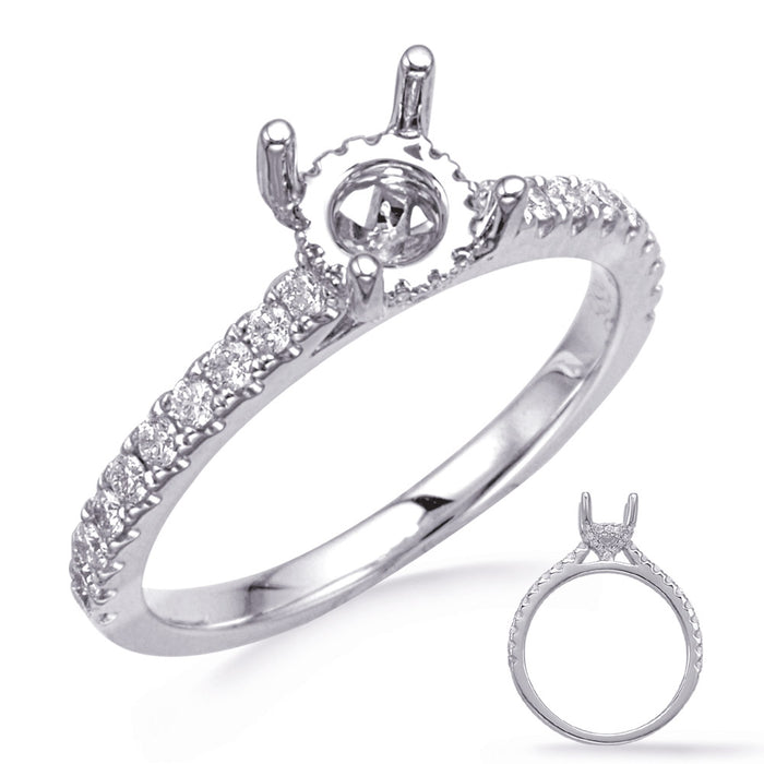 White Gold Engagement Ring