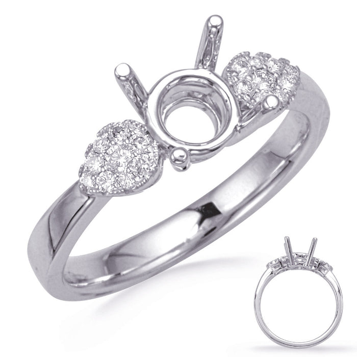 White Gold Engagement Ring