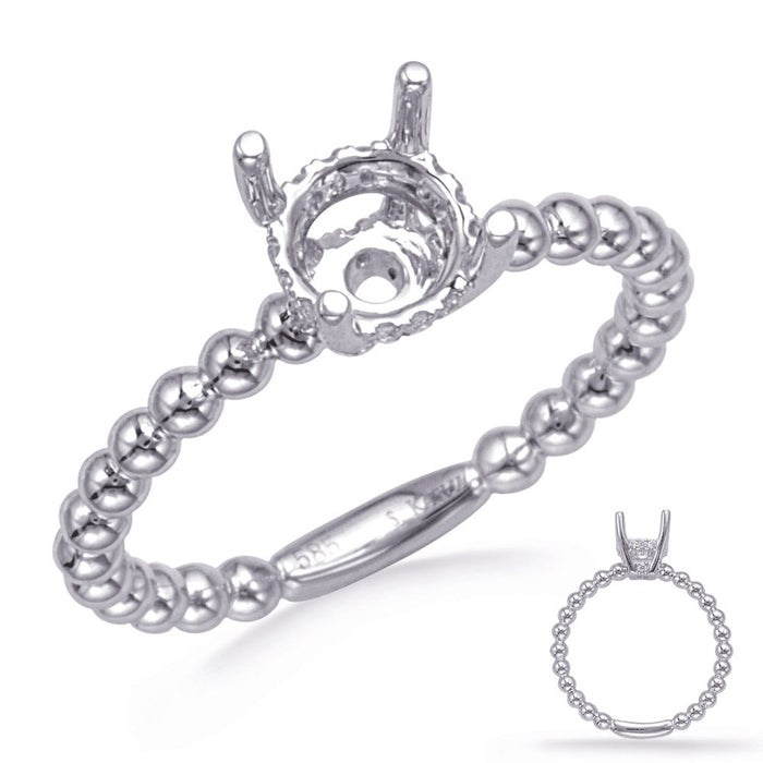 White Gold Engagement Ring